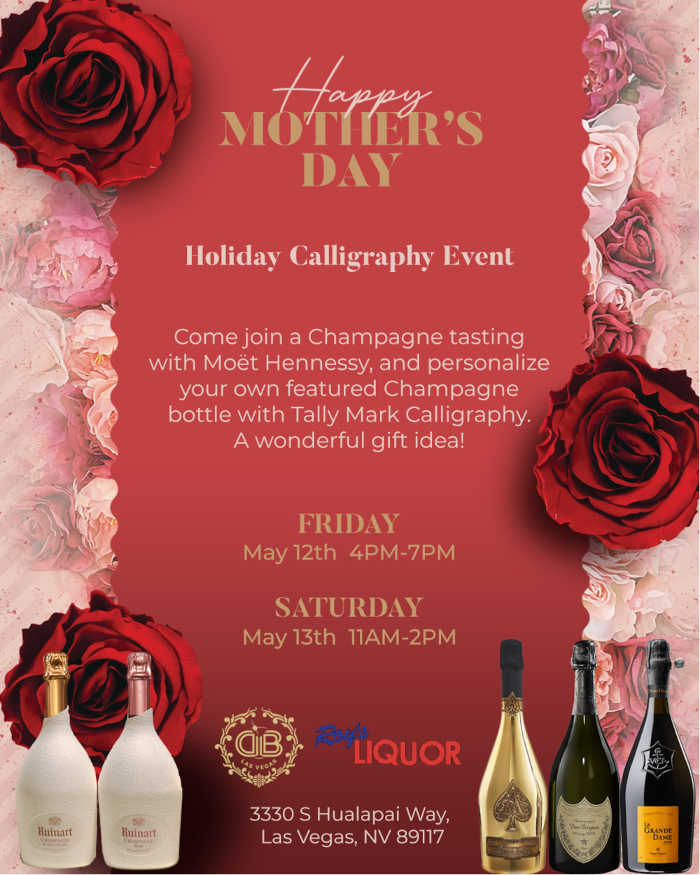 Happy Mothers Day - Holiday Calligraphy Event